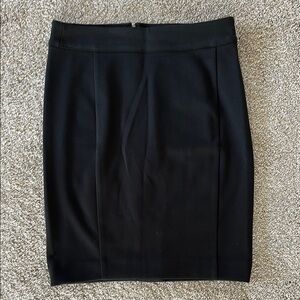Elegant Black Pencil Skirt